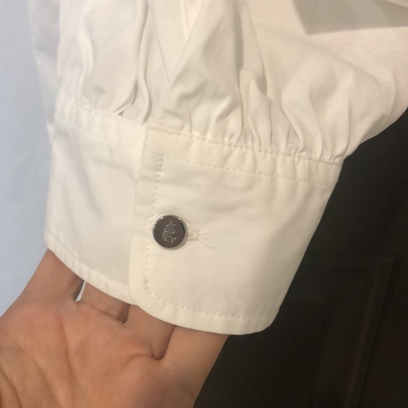Lauren Ralph Lauren puffy sleeves shirt. - Picture 5 of 5